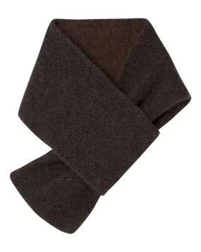 007 Herringbone Cashmere Scarf Brown -> Brown Herringbone Cashmere Scarf 007