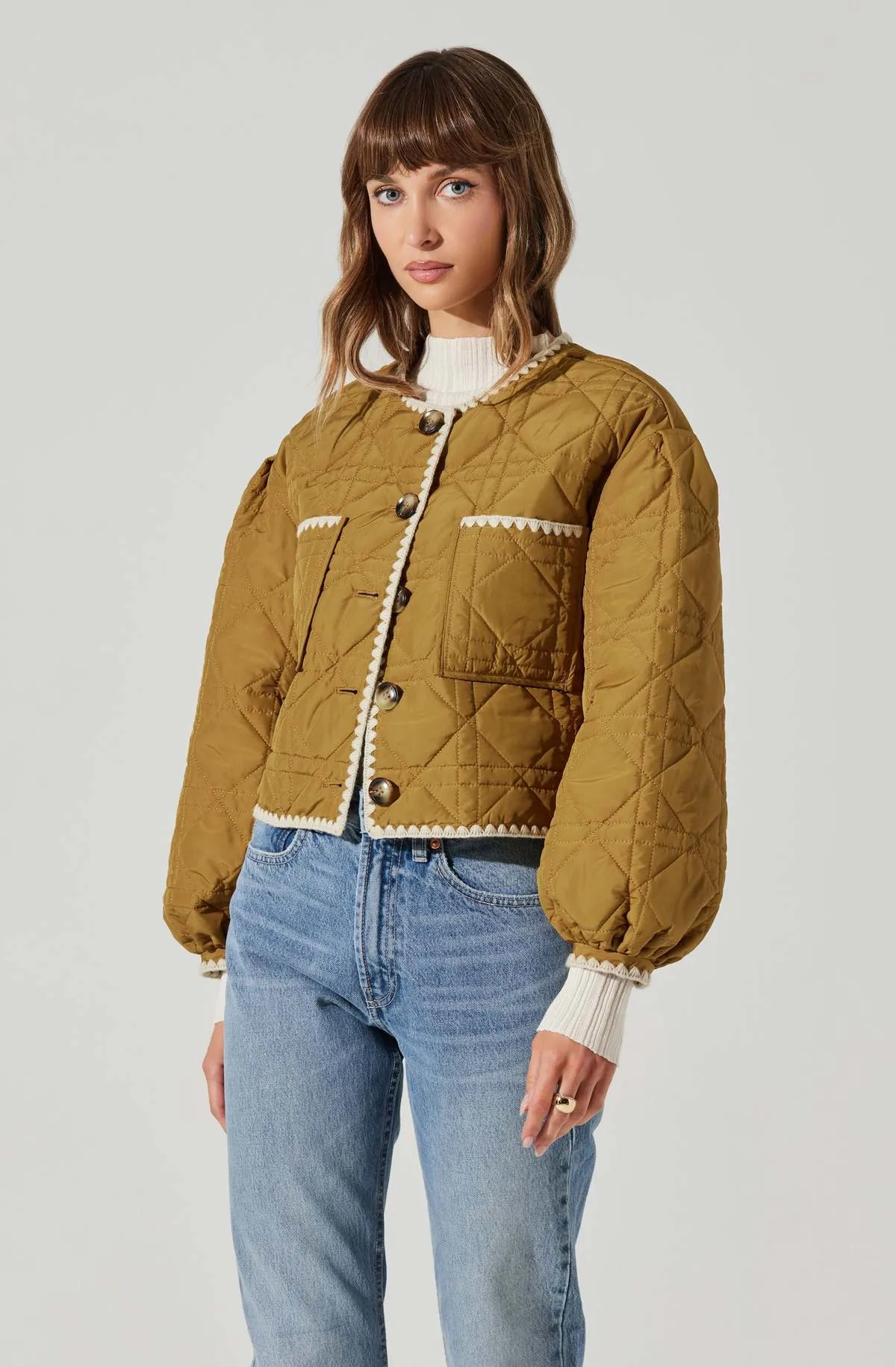 Quilted Acacia Jacket