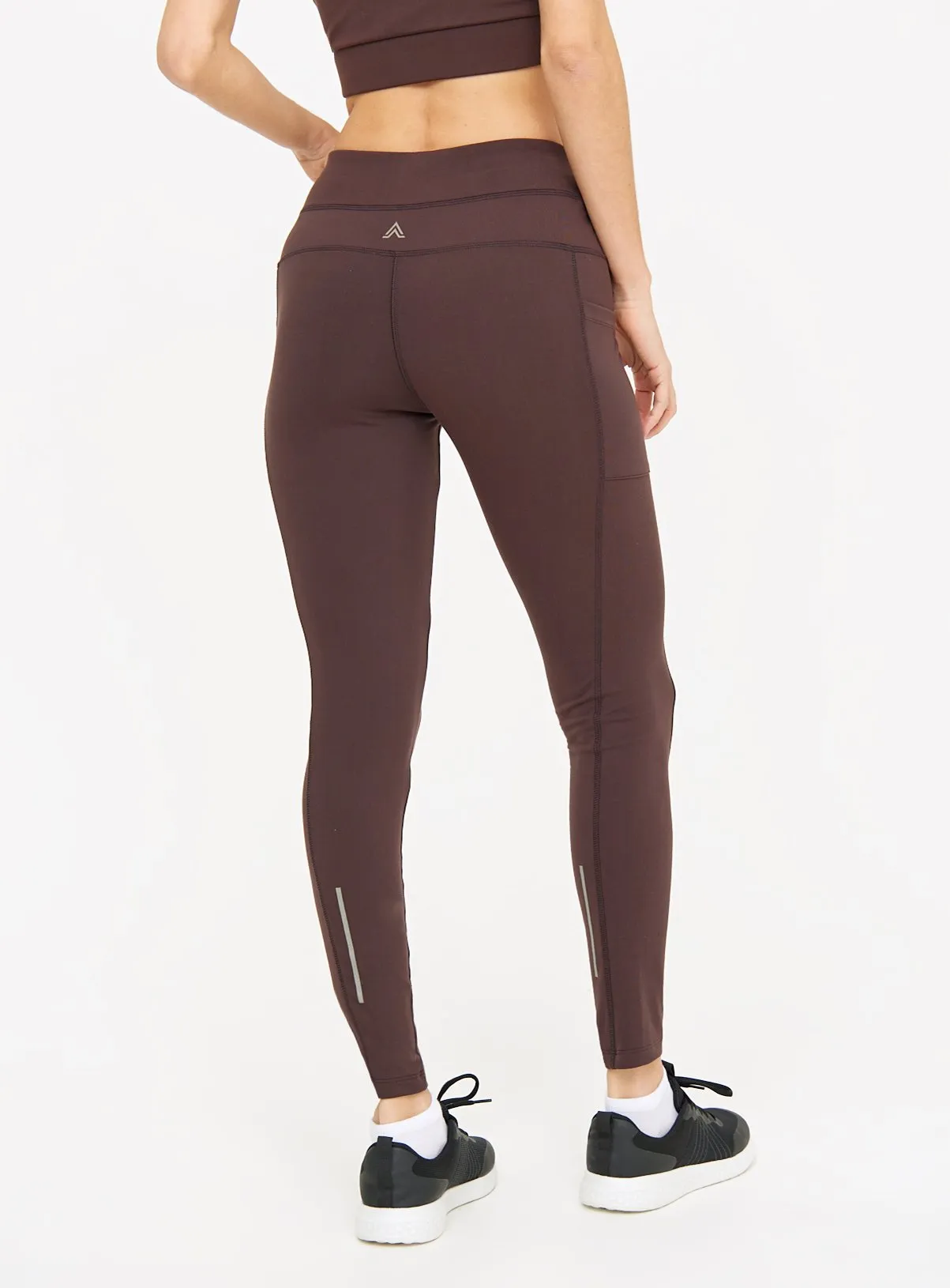 Active Chocolate High Waisted Performance Leggings XXL - Buy Online from Tu