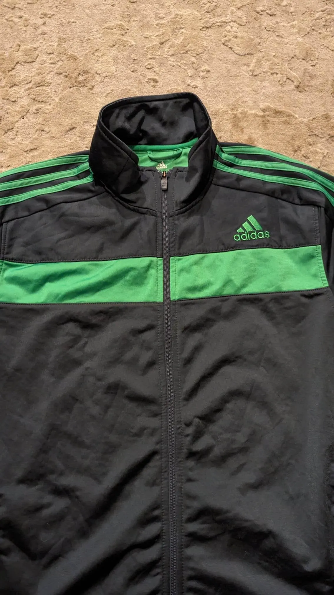 adidas men's track jacket: Men's adidas track jacket.