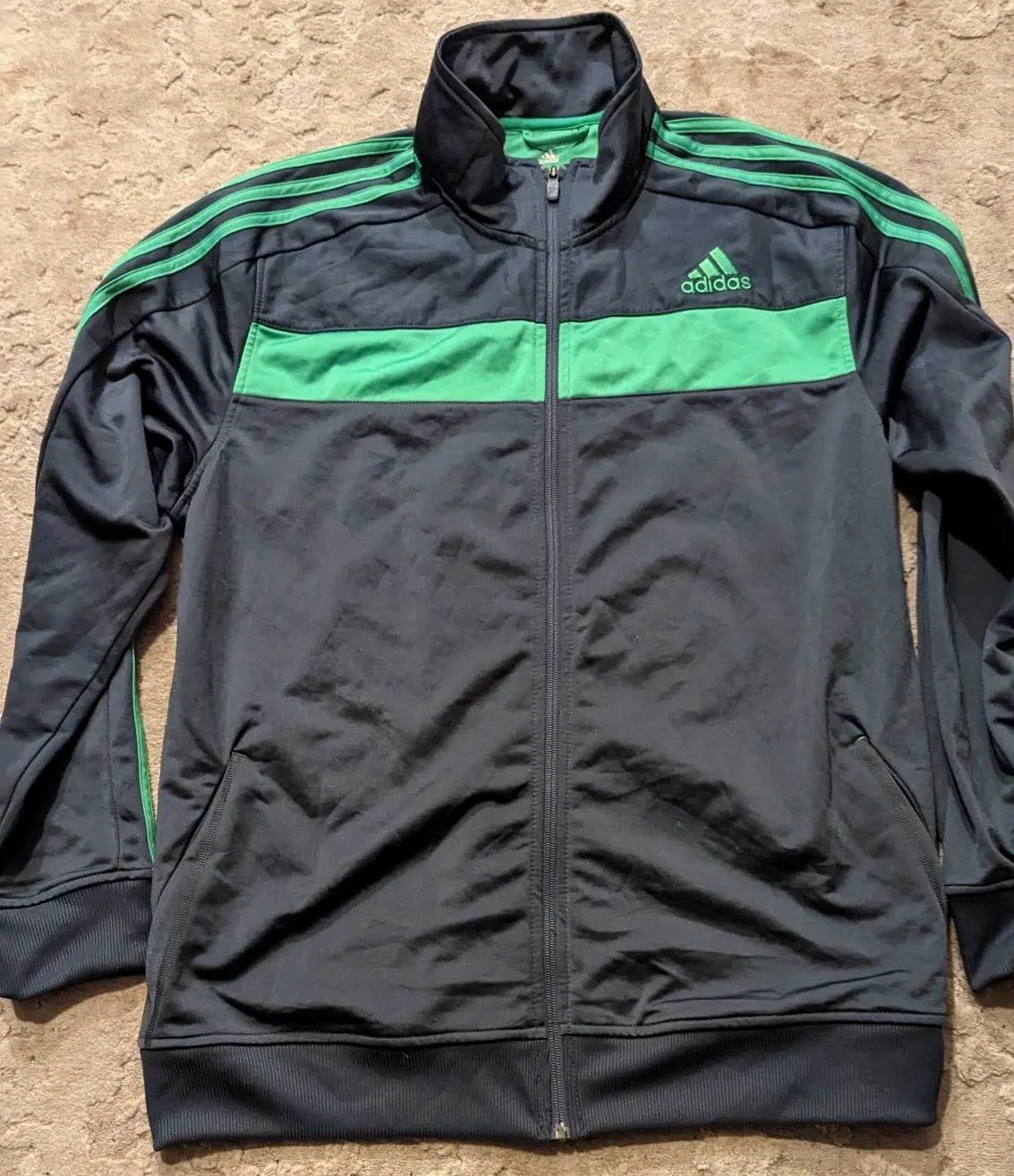 adidas men's track jacket: Men's adidas track jacket.