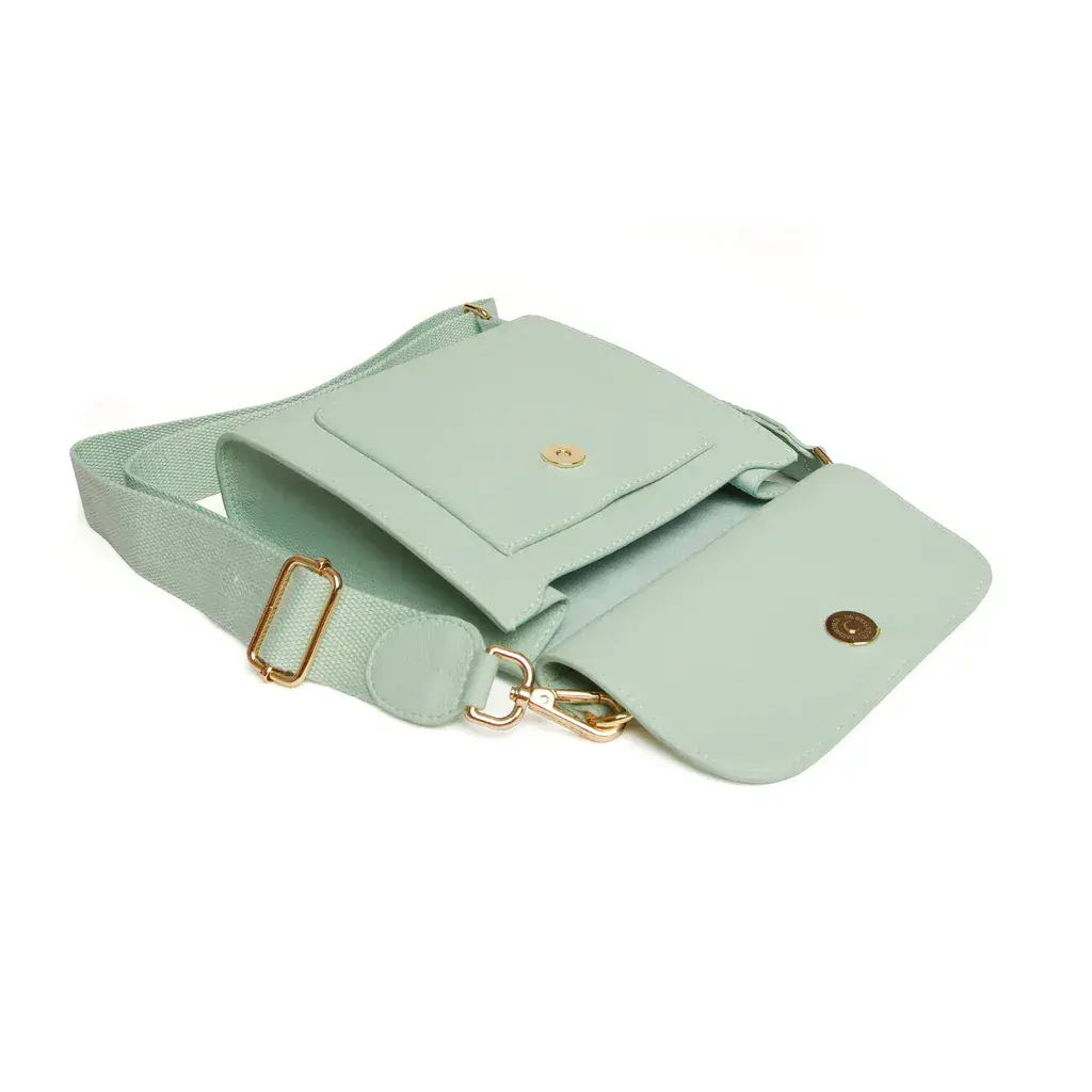 Alice Wheeler Bloomsbury CBB Crossbody Bag Pastel Mint