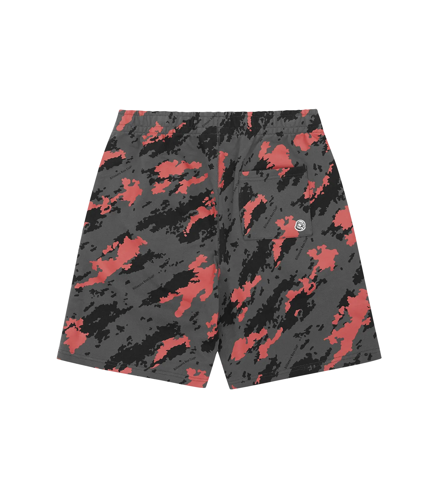 Grey A O Camo Print Shorts