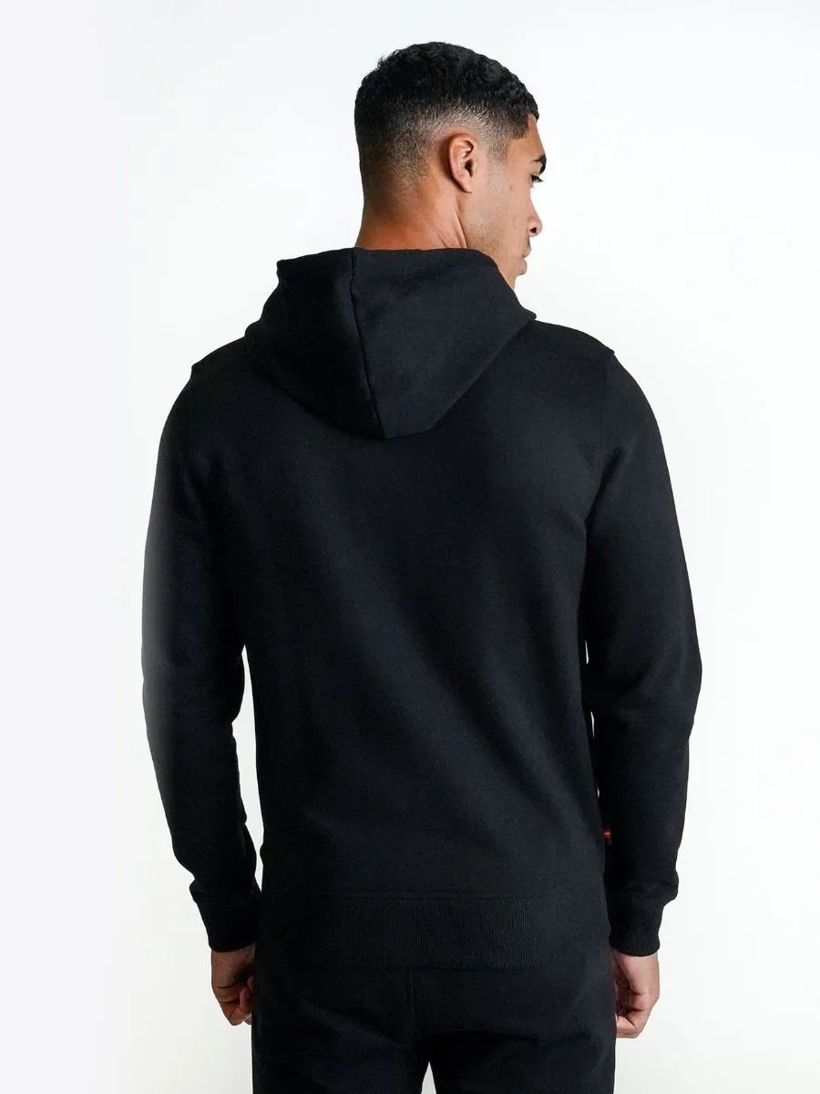 Berlin Zip Hoodies in Jet Black by Luke 1977