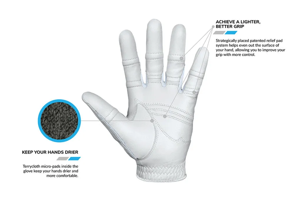 Womens Periwinkle StableGrip 2.0 Golf Glove