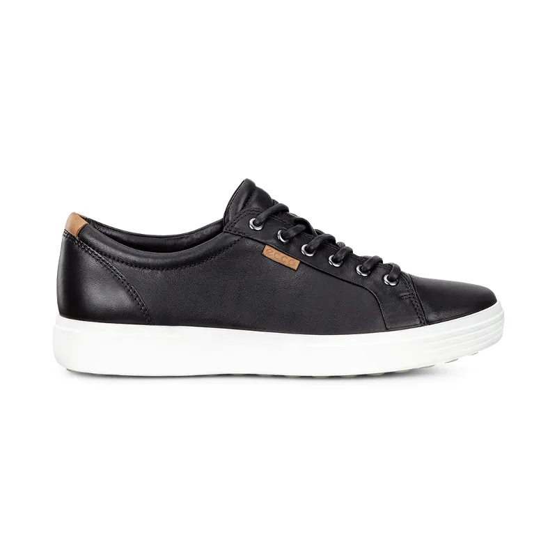 Black ECCO Soft 7 Sneaker for Men