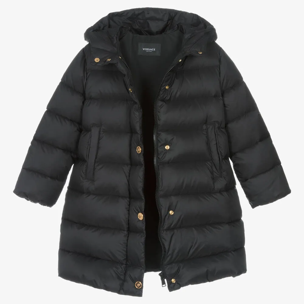 Black Girls Down Puffer Jacket