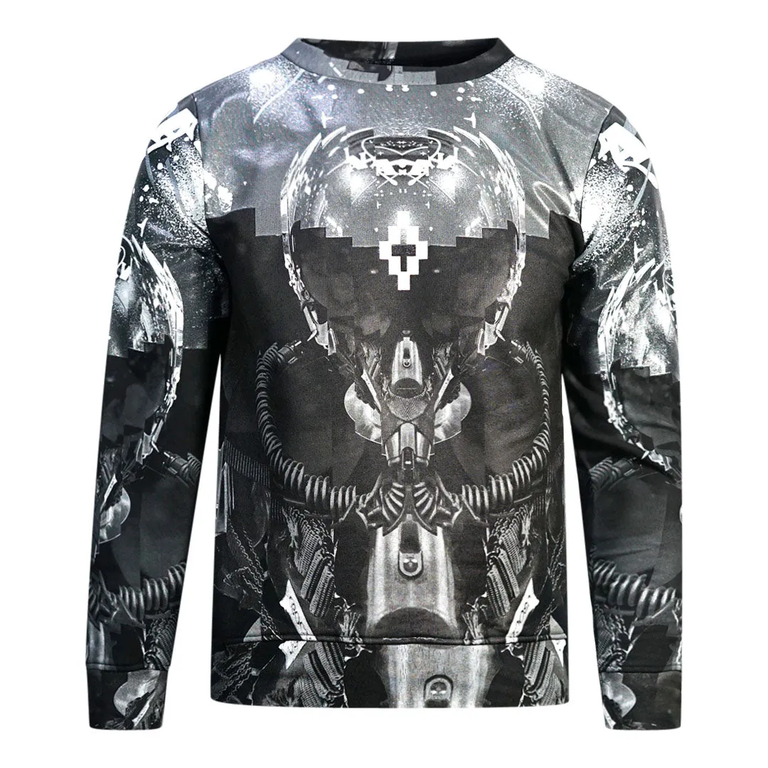 Black Marcelo Burlon Jumper - Men's Cmba005F15002051 1001