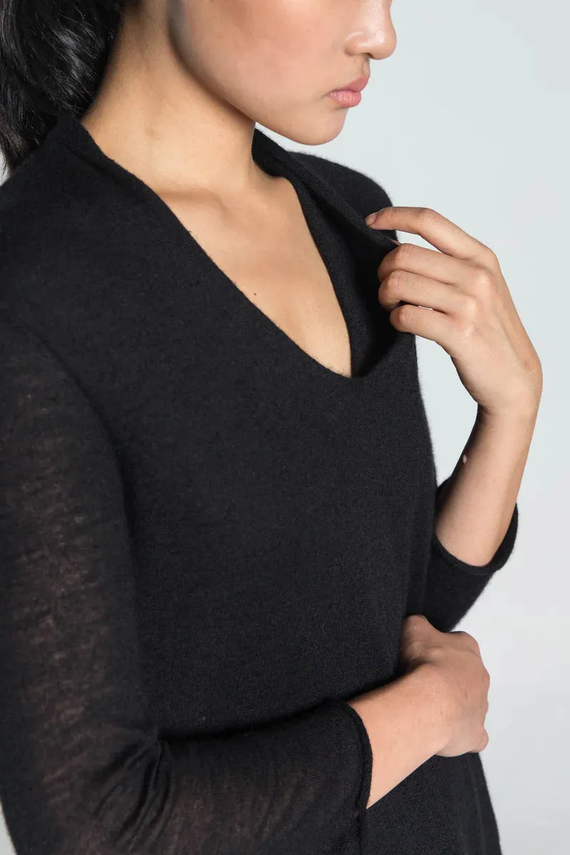 Black Ruri Musetta Cashmere Sweater