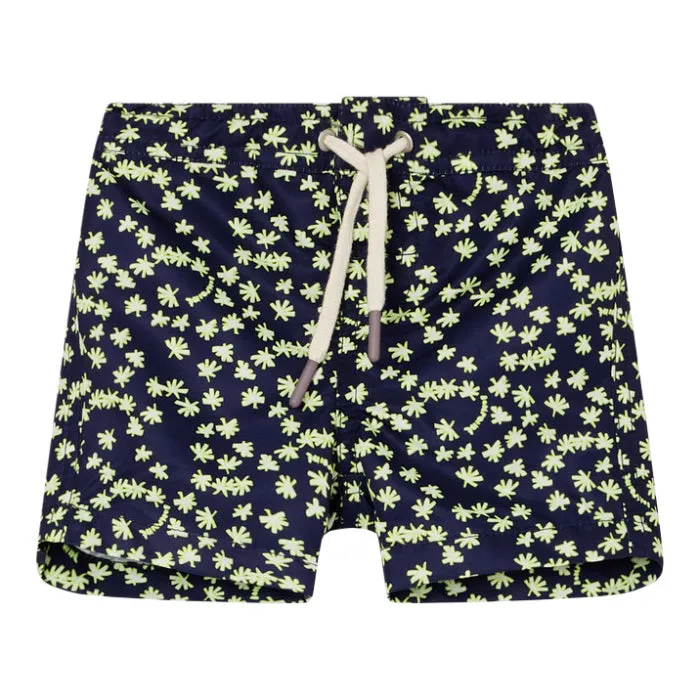 Bonpoint Baby Niagara Navy Blue Swim Shorts