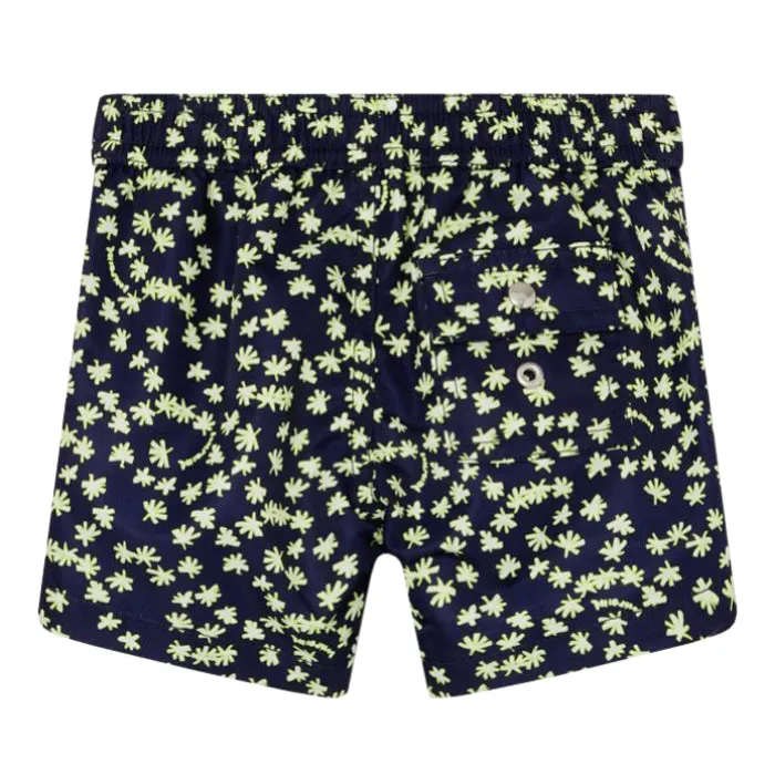 Bonpoint Baby Niagara Navy Blue Swim Shorts