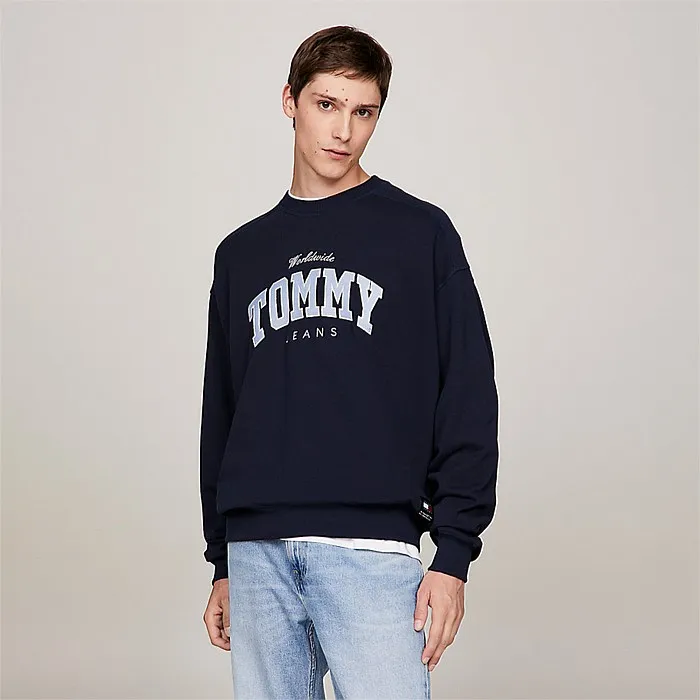 Boxy Varsity Crew Hoodies Crews | Stirling Sports