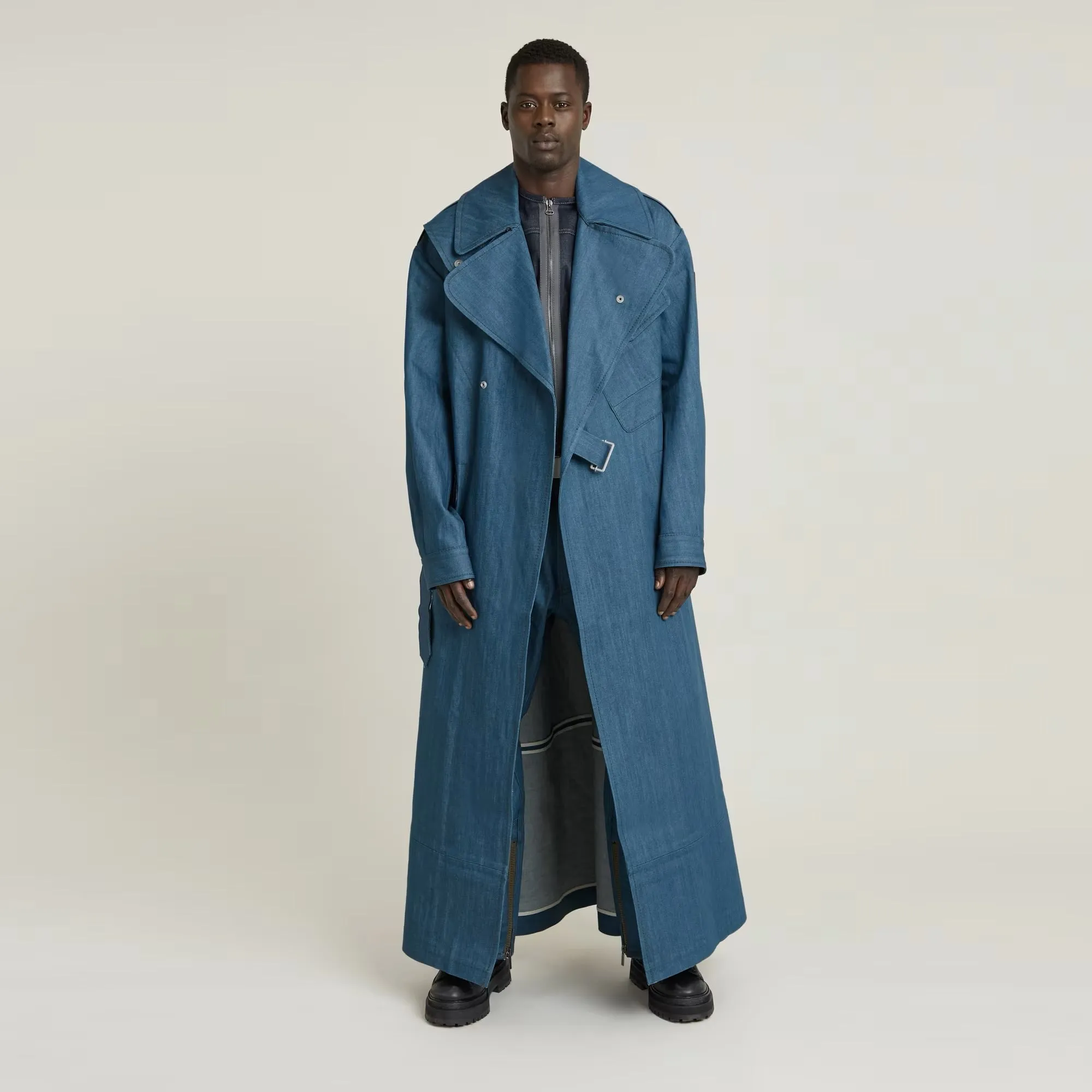 BURNA BOY Trench Coat