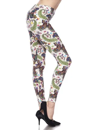 Butterfly Print Leggings