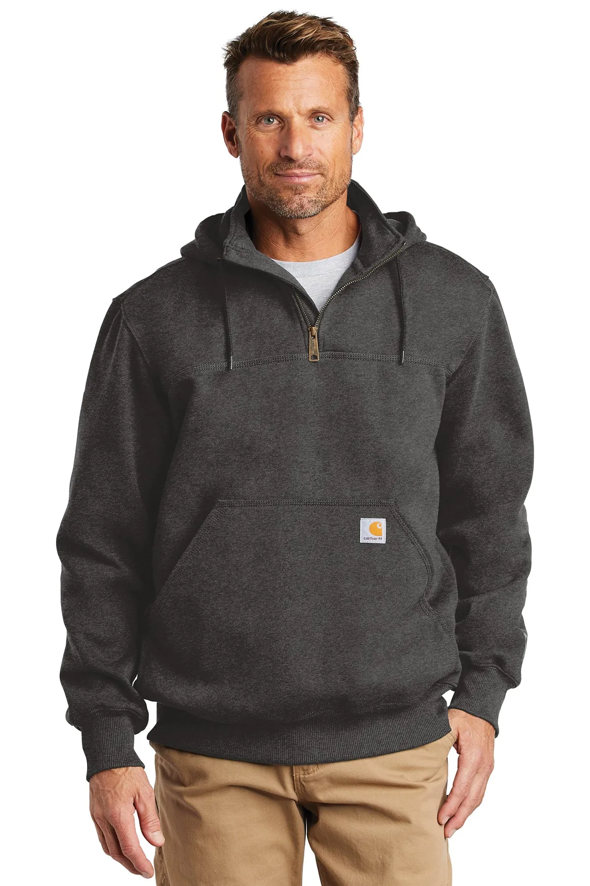 Carhartt Rain Defender Hoodie Zip Mock Sweatshirt