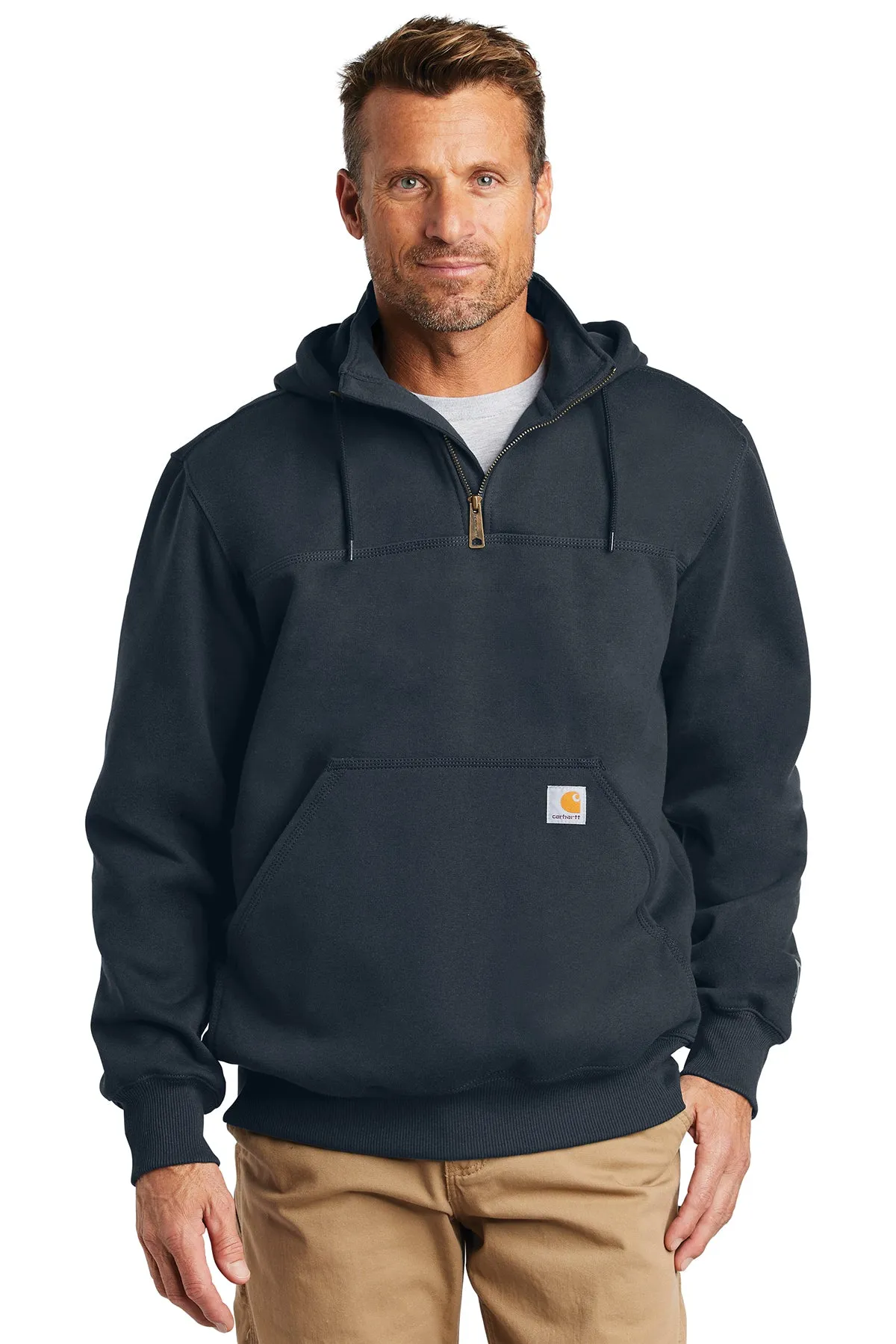 Carhartt Rain Defender Hoodie Zip Mock Sweatshirt