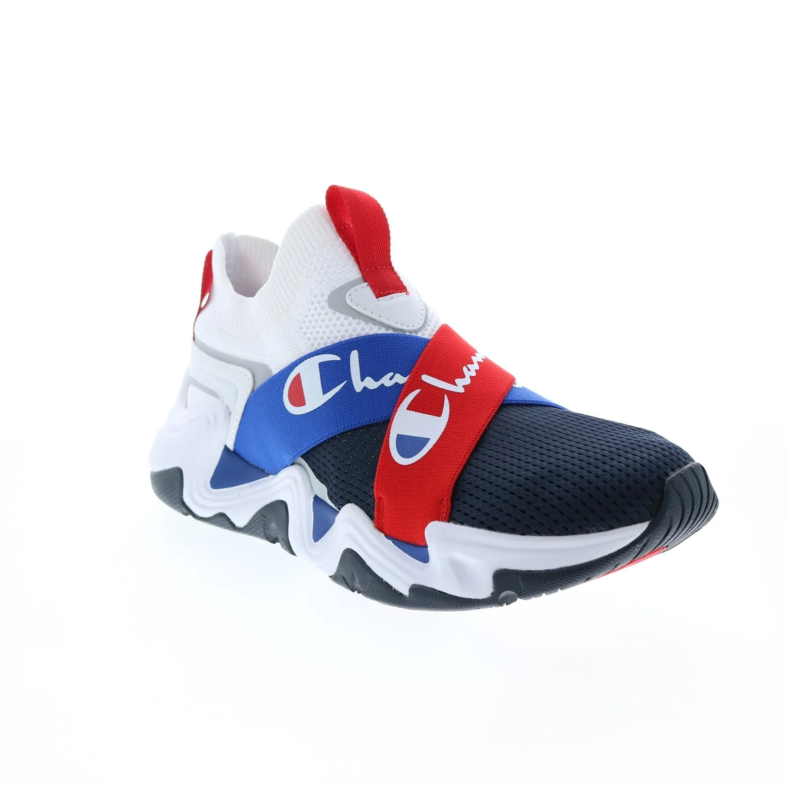 Champion Hyper Cross LO CP102034M Men's Blue Canvas Lifestyle Sneakers Shoes