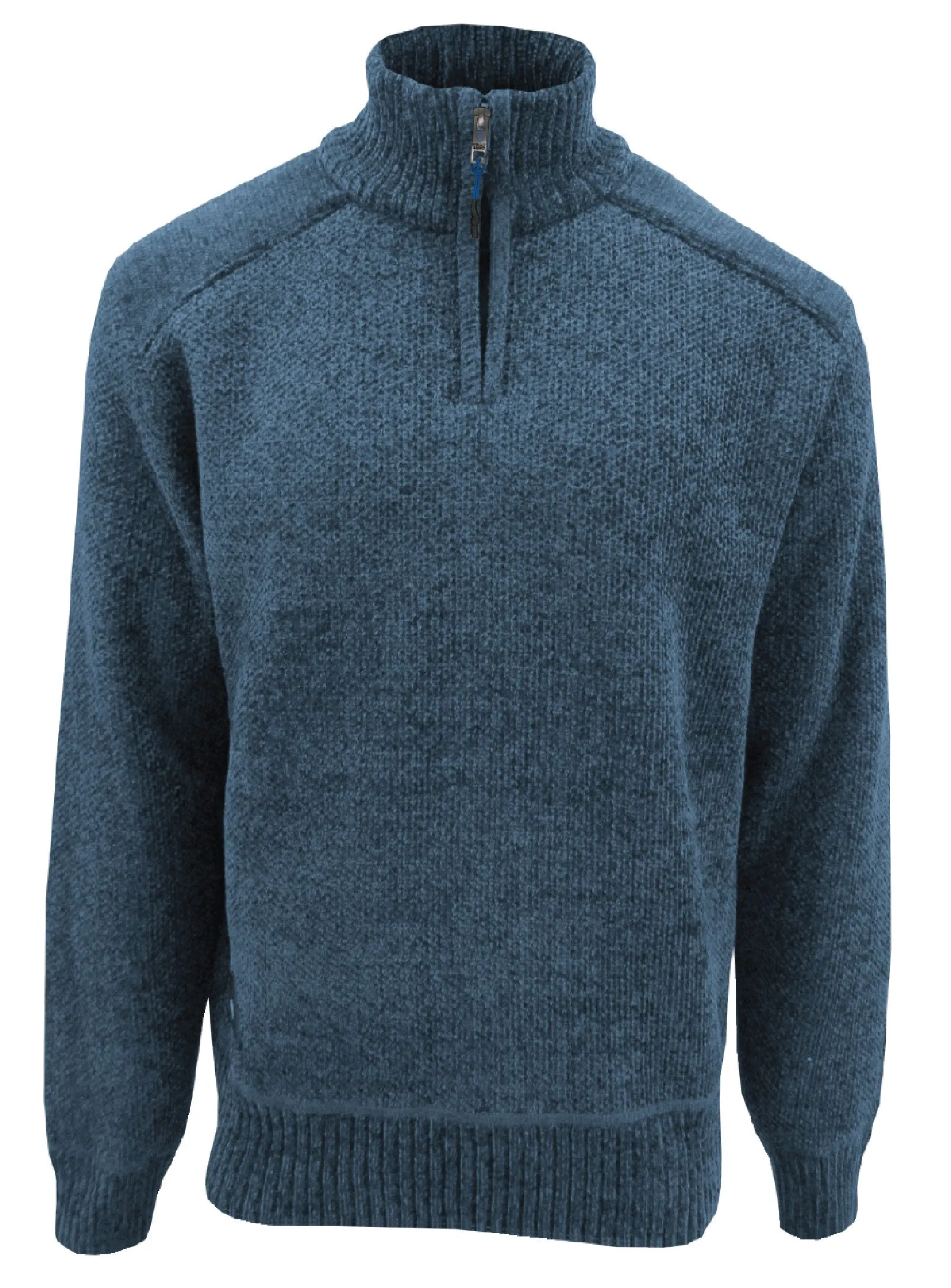 CHARLES Chenille Mock Zip Sweater and Pull zippé en chenille by CHARLES