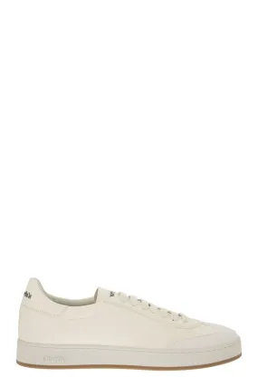 CHURCH'S Versatile White Deerskin and Suede Men's Sneaker FW23