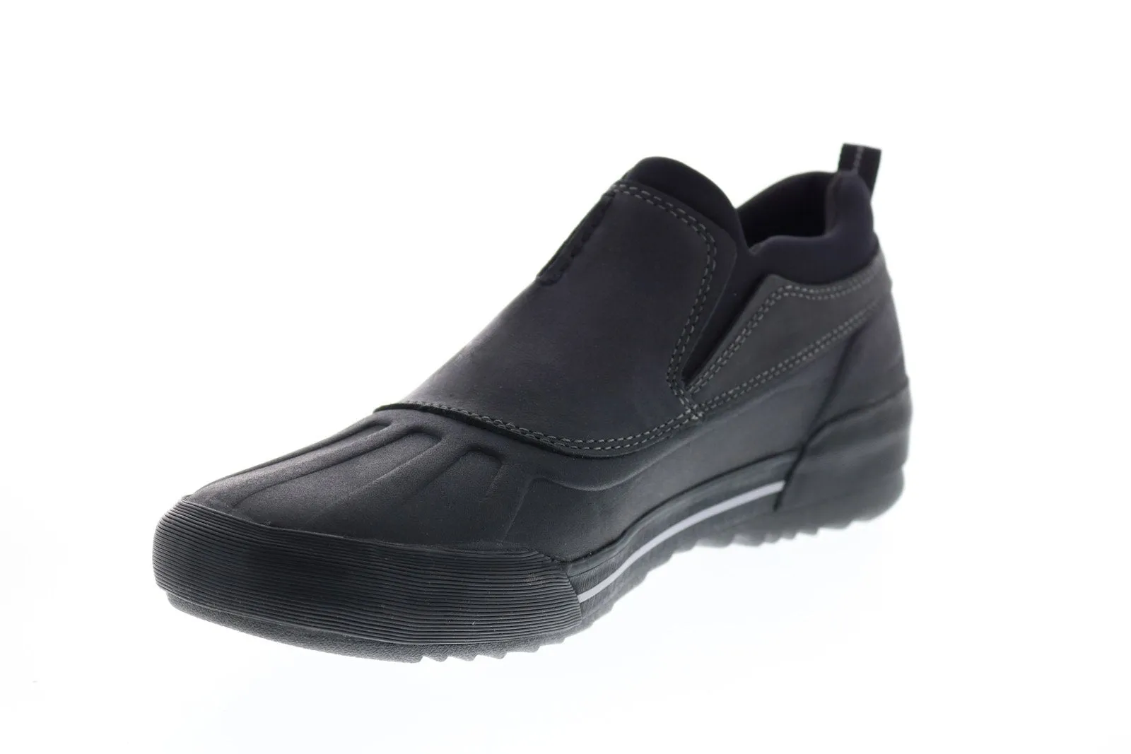 Clarks Bowman Free Mens Black Leather Sneakers Lifestyle Shoes