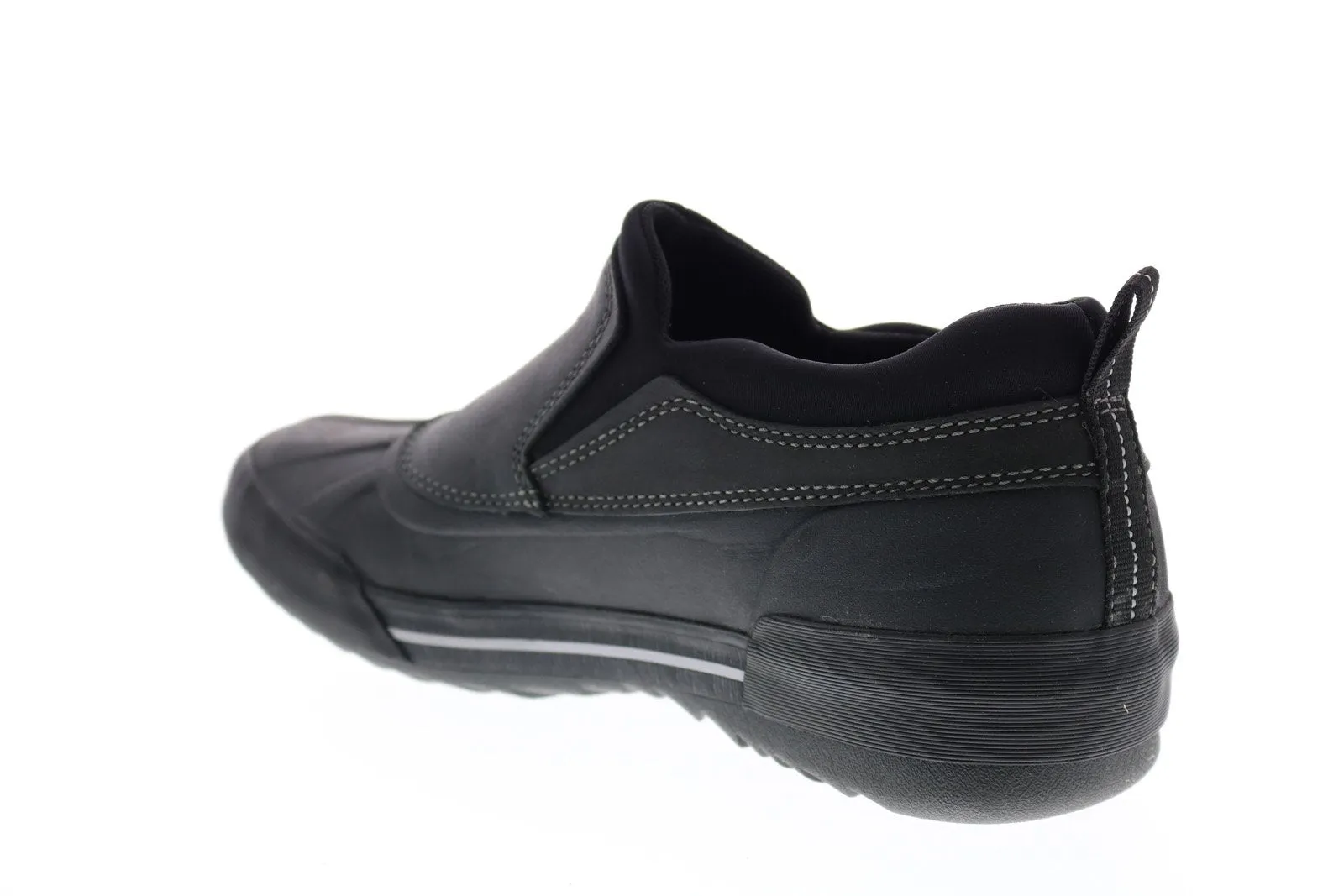 Clarks Bowman Free Mens Black Leather Sneakers Lifestyle Shoes