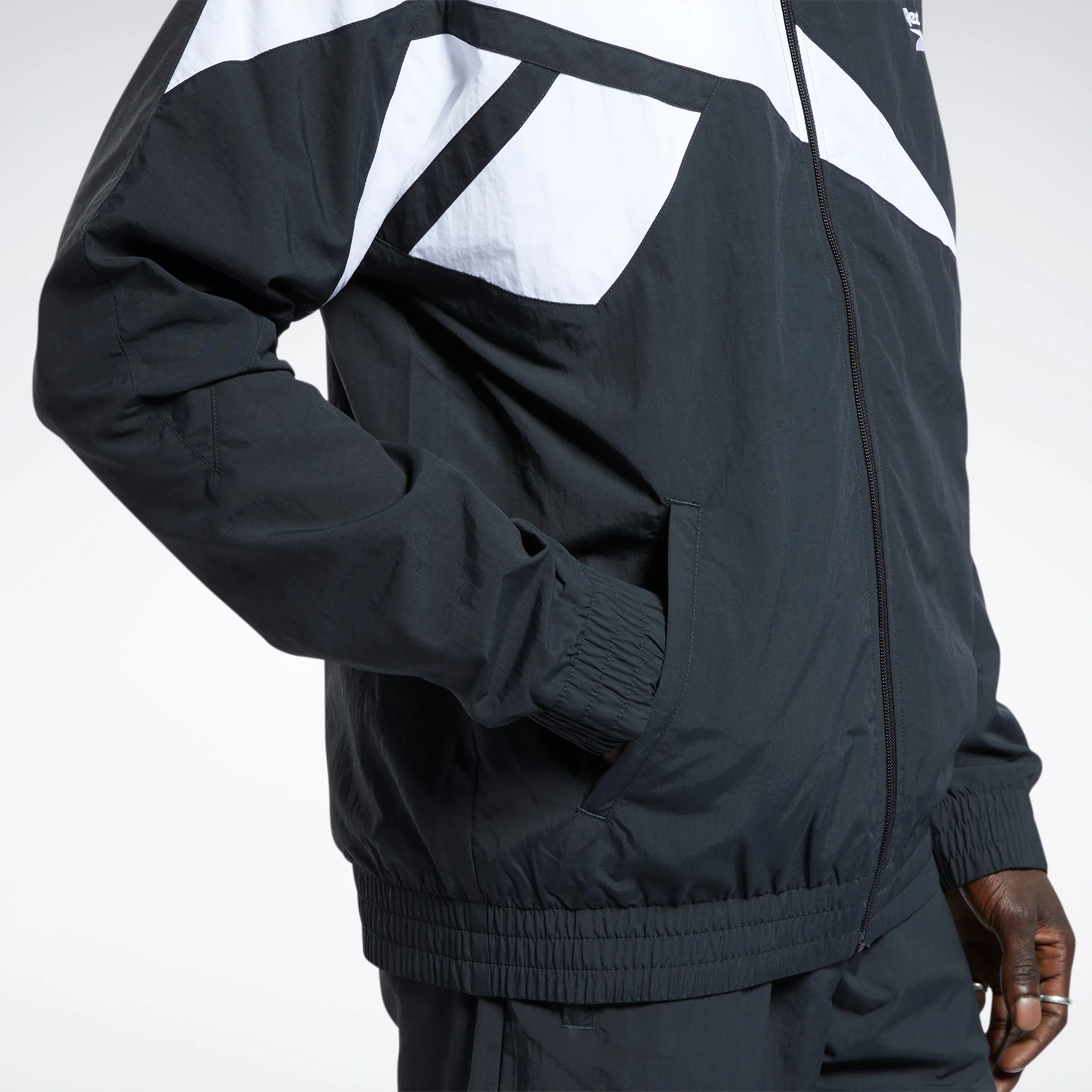 Classic Black Vector Track Jacket