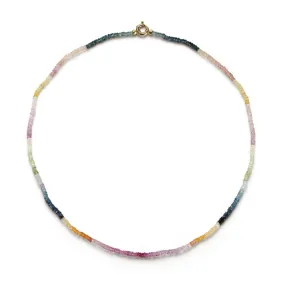 Colorful Sapphire Necklace