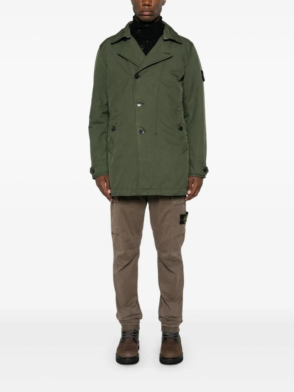 Contemporary Musk Blouson Jacket for Men by STONE ISLAND