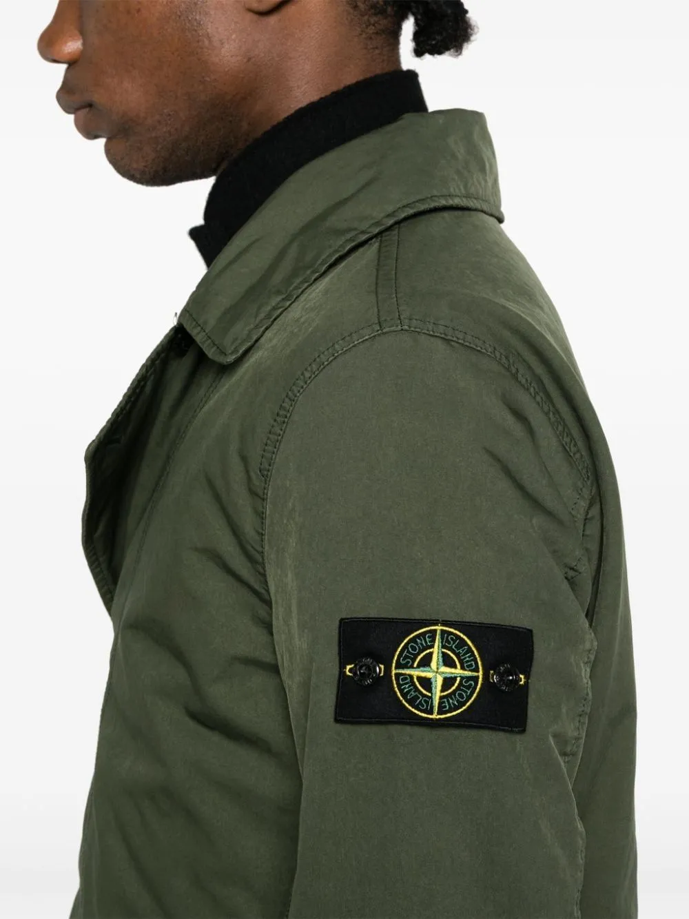 Contemporary Musk Blouson Jacket for Men by STONE ISLAND