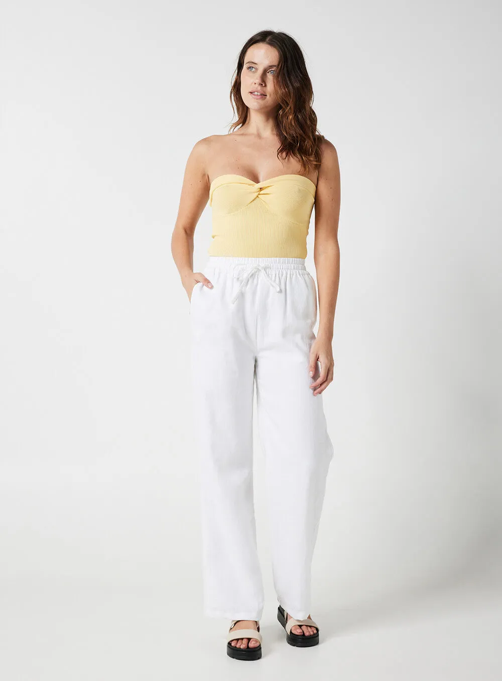 White Cora Pant