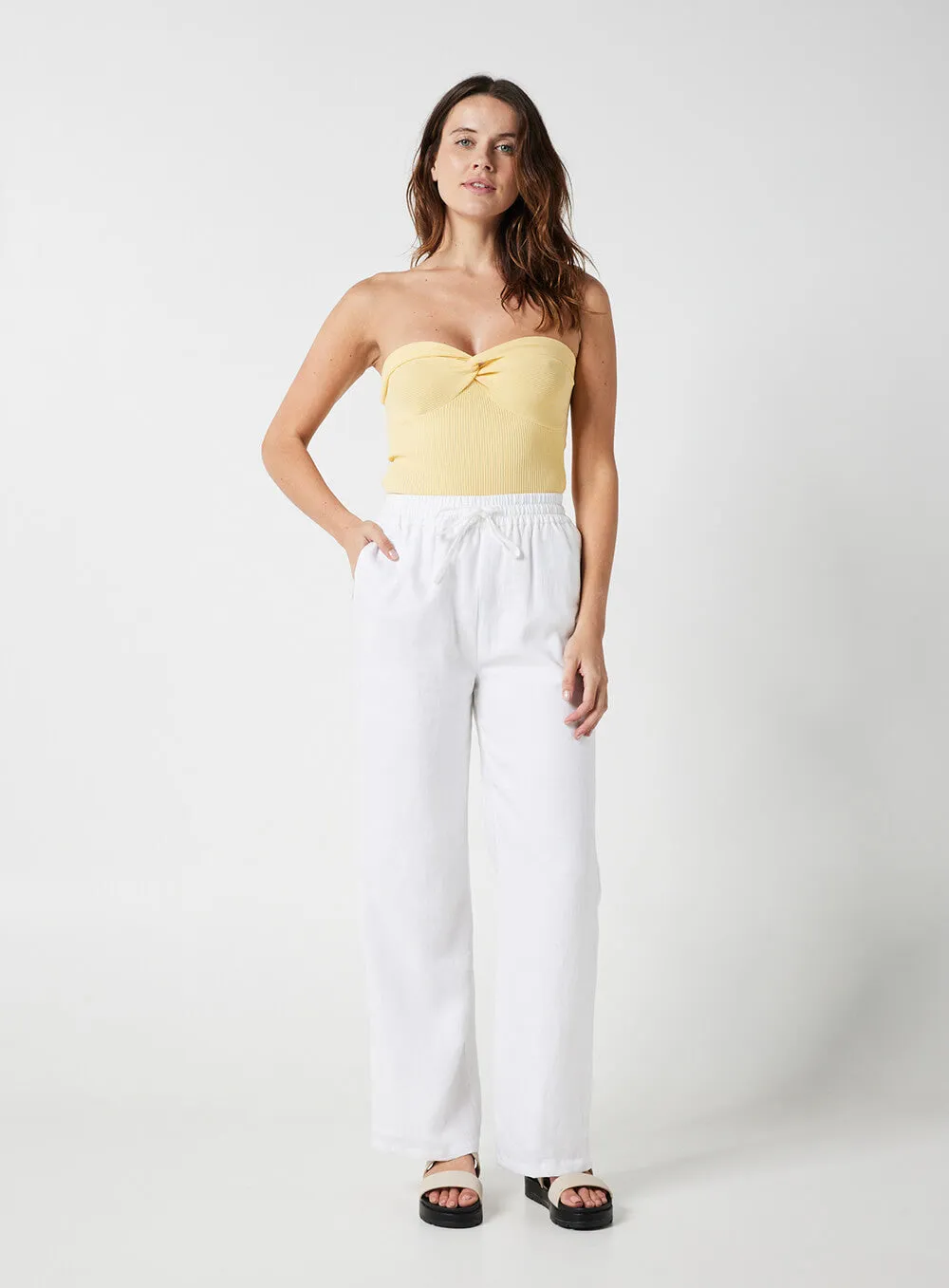 White Cora Pant