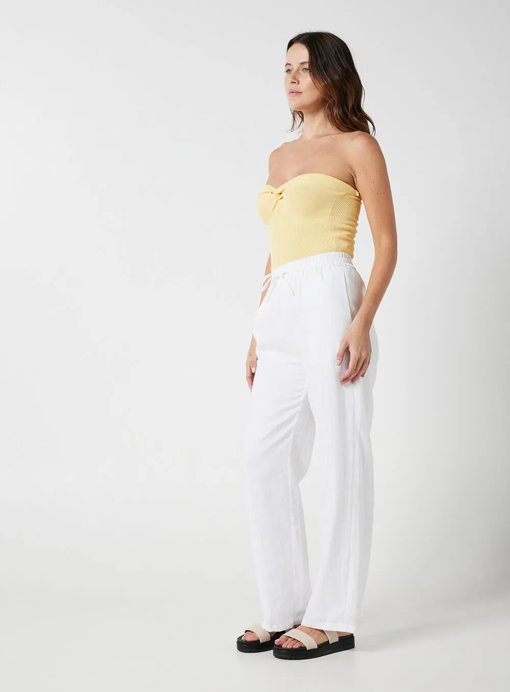 White Cora Pant