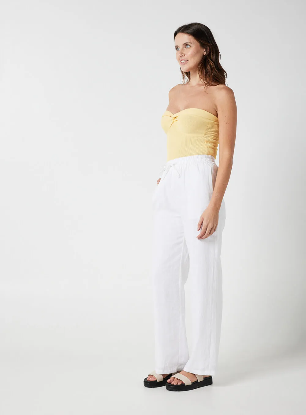 White Cora Pant