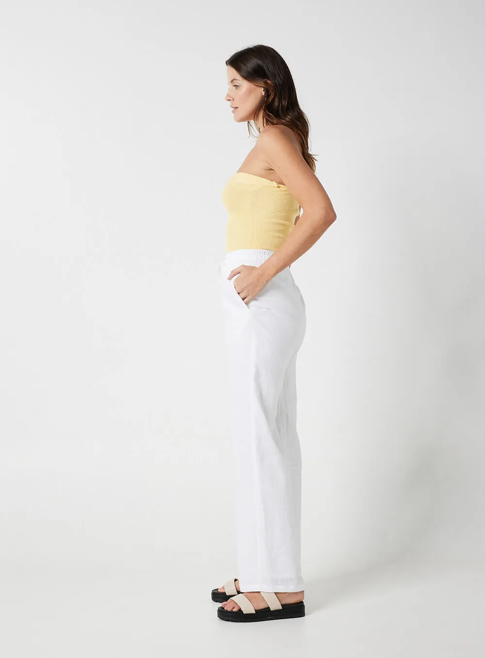 White Cora Pant