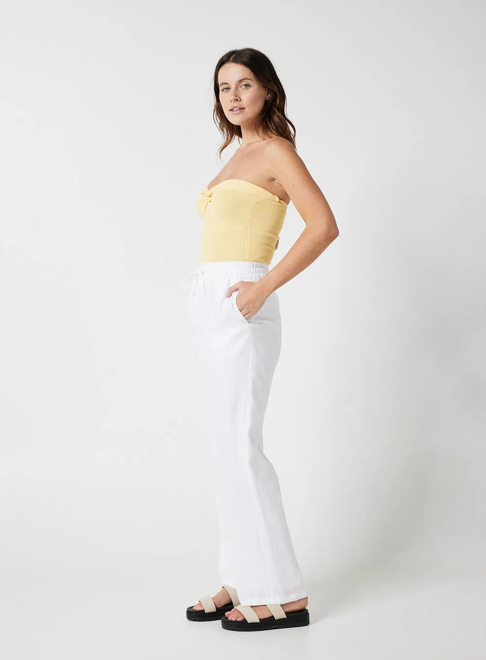 White Cora Pant