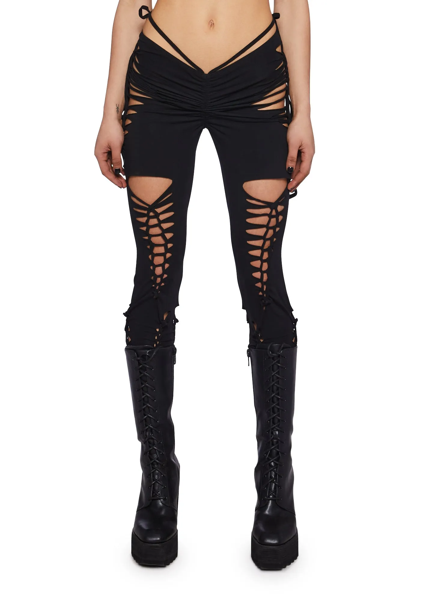 Crossfade Black Leggings