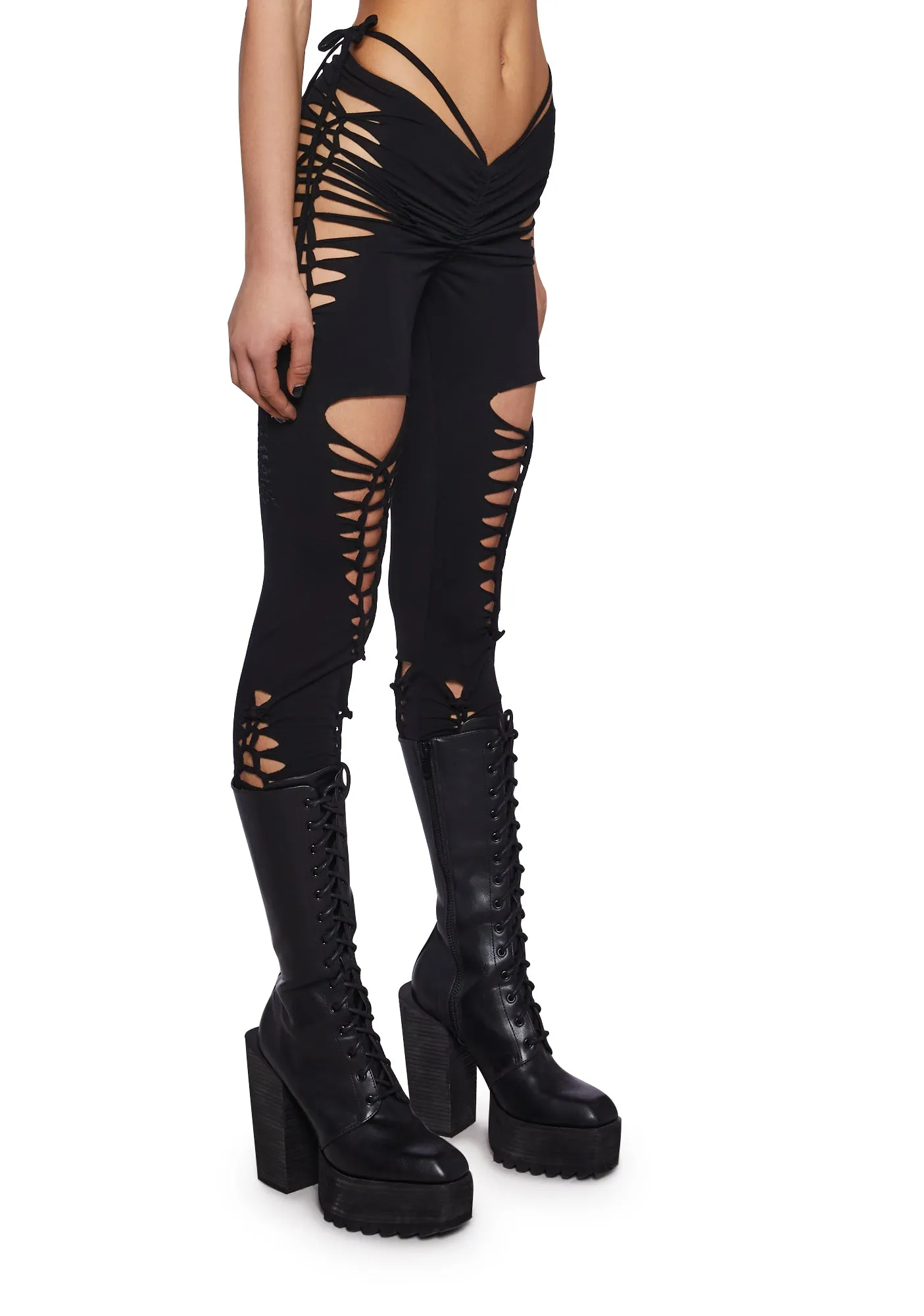 Crossfade Black Leggings