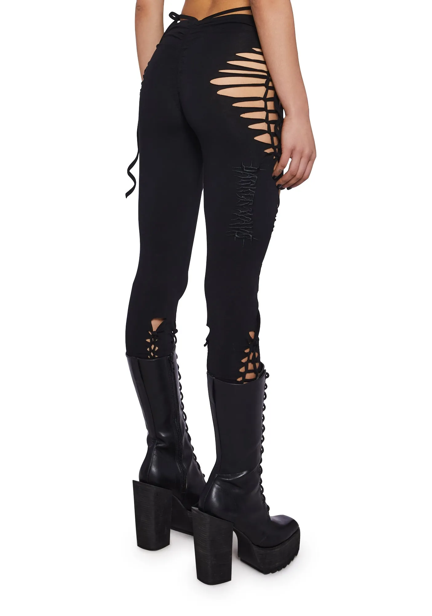 Crossfade Black Leggings