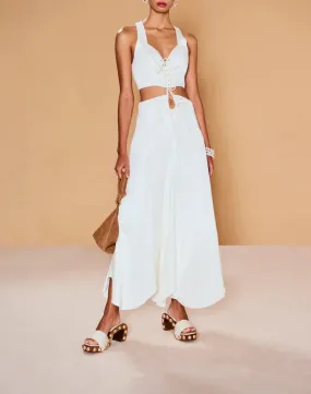 Cult Gaia Calia Dress Off White - Shop Now