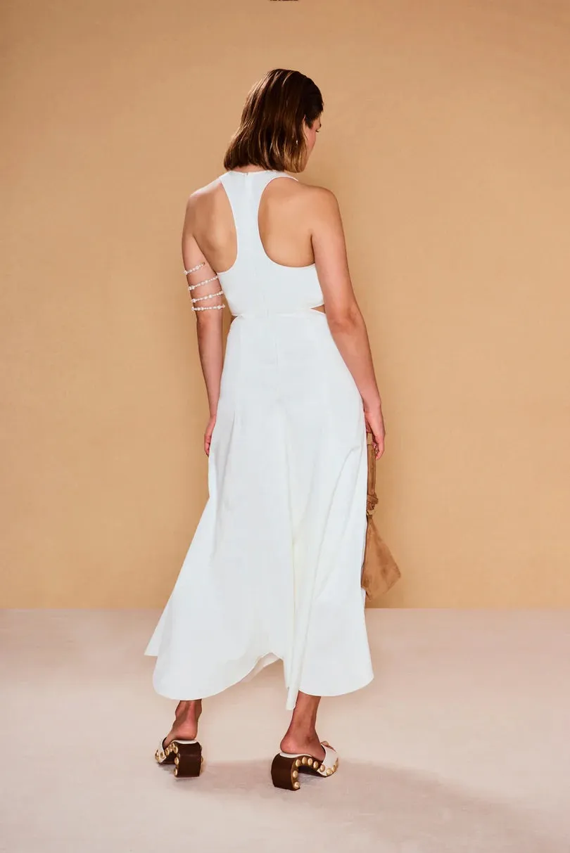 Cult Gaia Calia Dress Off White - Shop Now