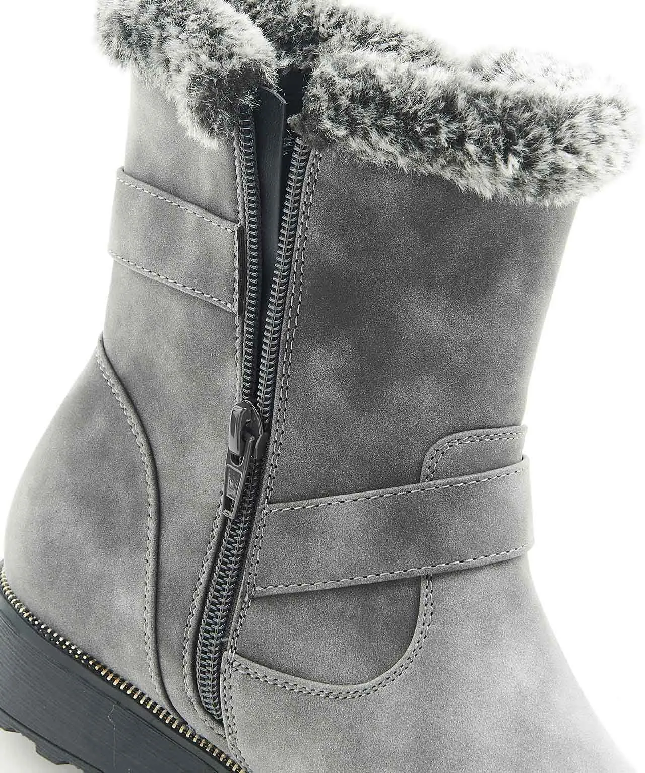 Cushion-walk Suede Boots