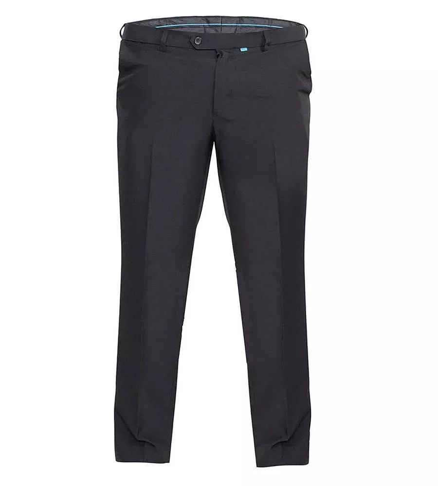 D555 Max Black Adjustable Waist Trousers