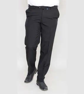 D555 Max Black Adjustable Waist Trousers