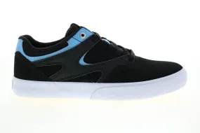 DC Kalis Vulc S ADYS300576 Men's Black Suede Skate Shoes