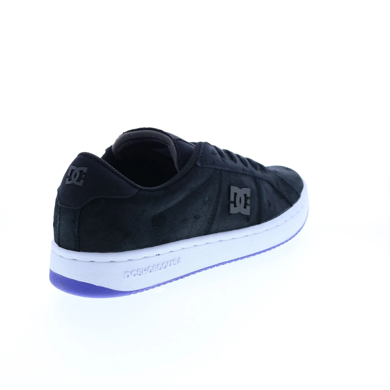 DC Striker Leather Men's Skate Inspired Sneakers Shoes in Black - ADYS100746-KRK.