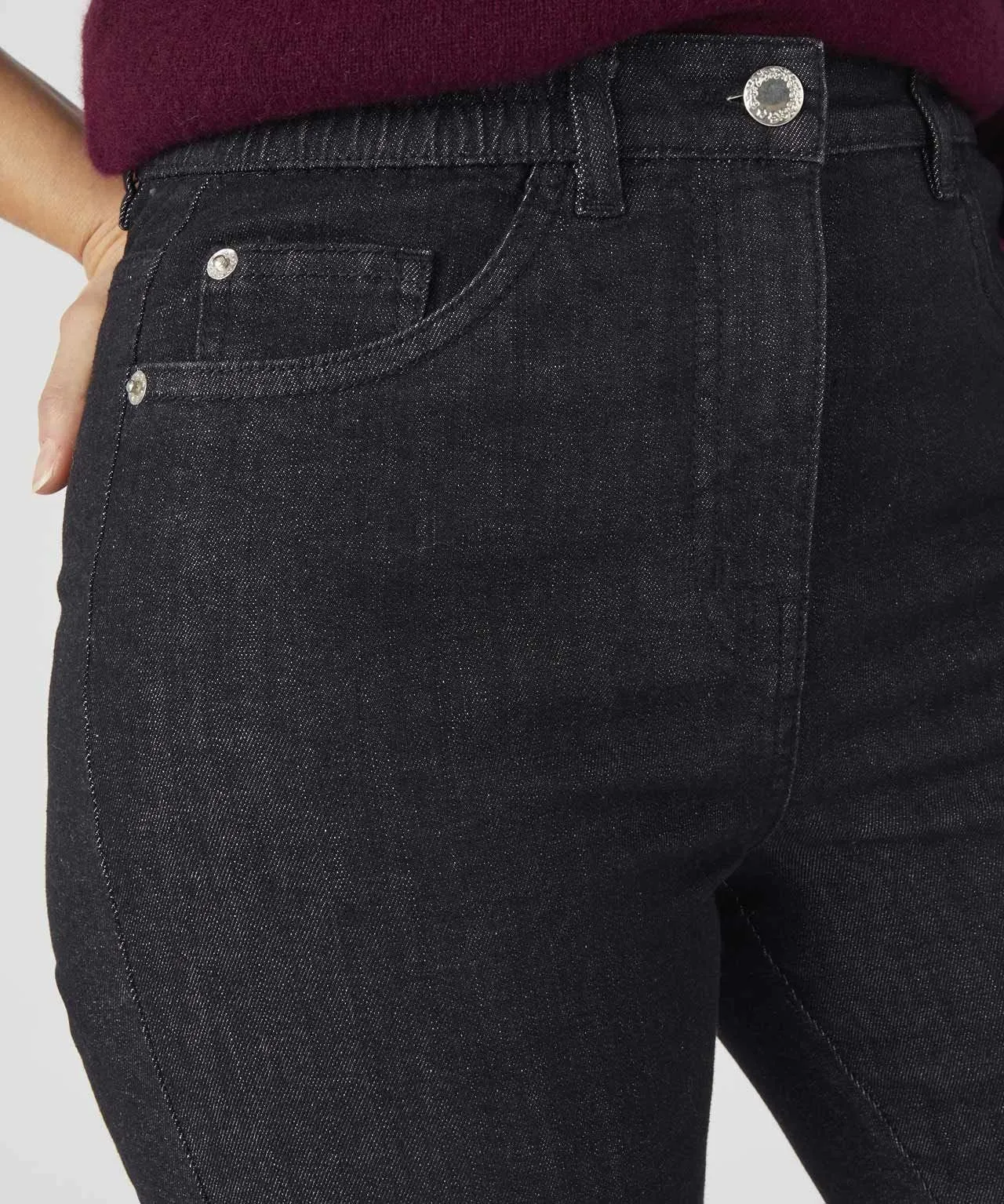 Denim 5-pocket Pants