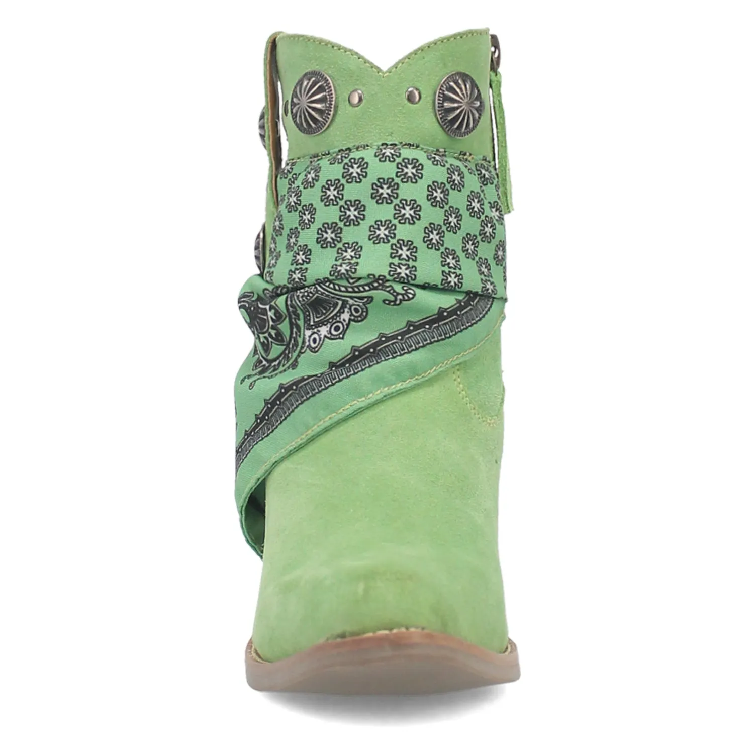 Dingo Lime Suede Fashion Boots.