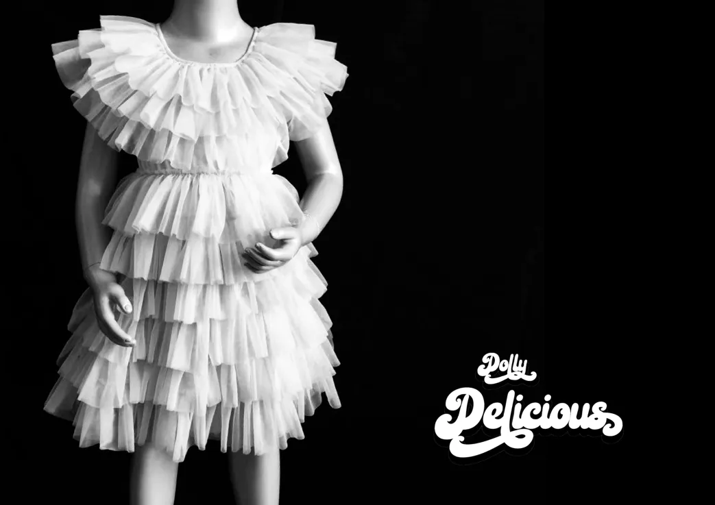 Strawberry Cake Dress by DOLLY DELICIOUS