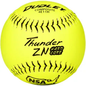 Dudley Thunder ZN Hard Core ICON 11 44/400 Composite Slowpitch Softballs