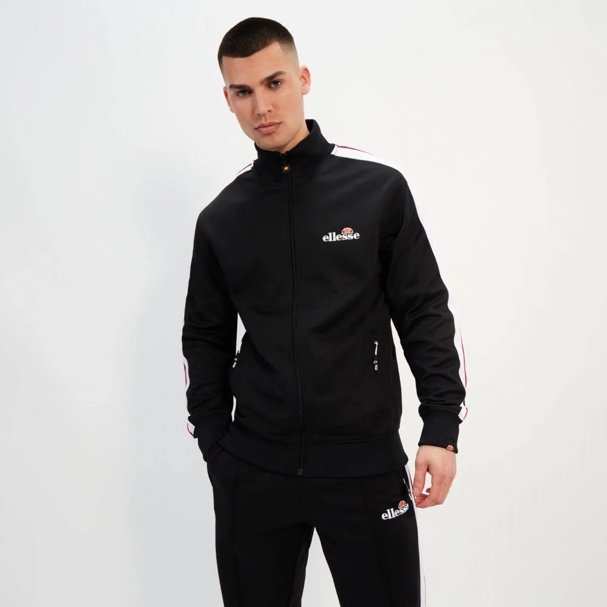 Ellesse Black Giandoso Track Jacket